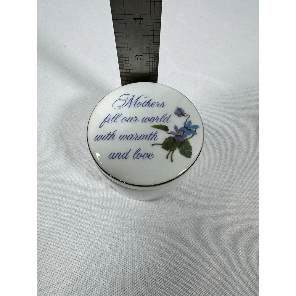Scented Candle with Floral Lid Quote‎ for Mother's Day Gift